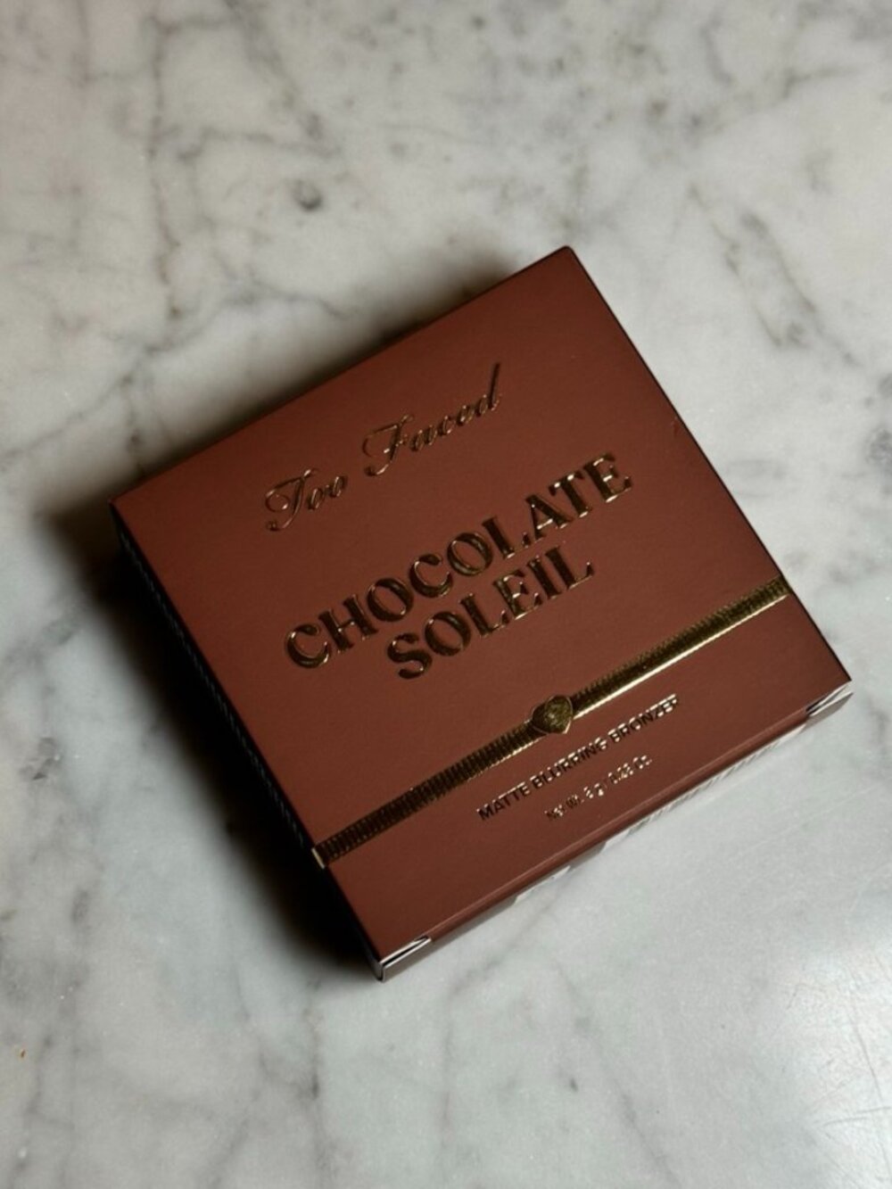 Too Faced Chocolate Soleil Matte Blurring Bronzer | Chocolate Lava (deep) | NEW